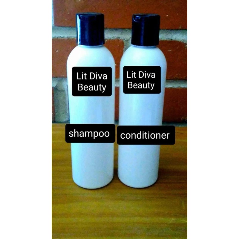 Lit Diva Beauty Volumizing Shampoo and Conditioner Bundle