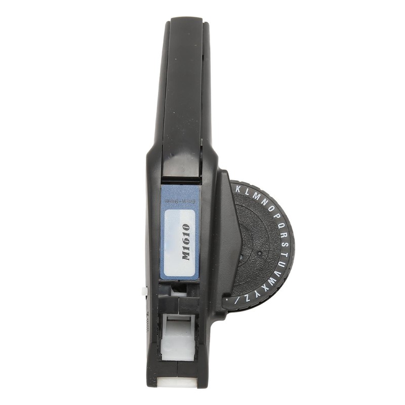 Embossing Label Maker with 2 Rolls Tape DIY Manual Clear