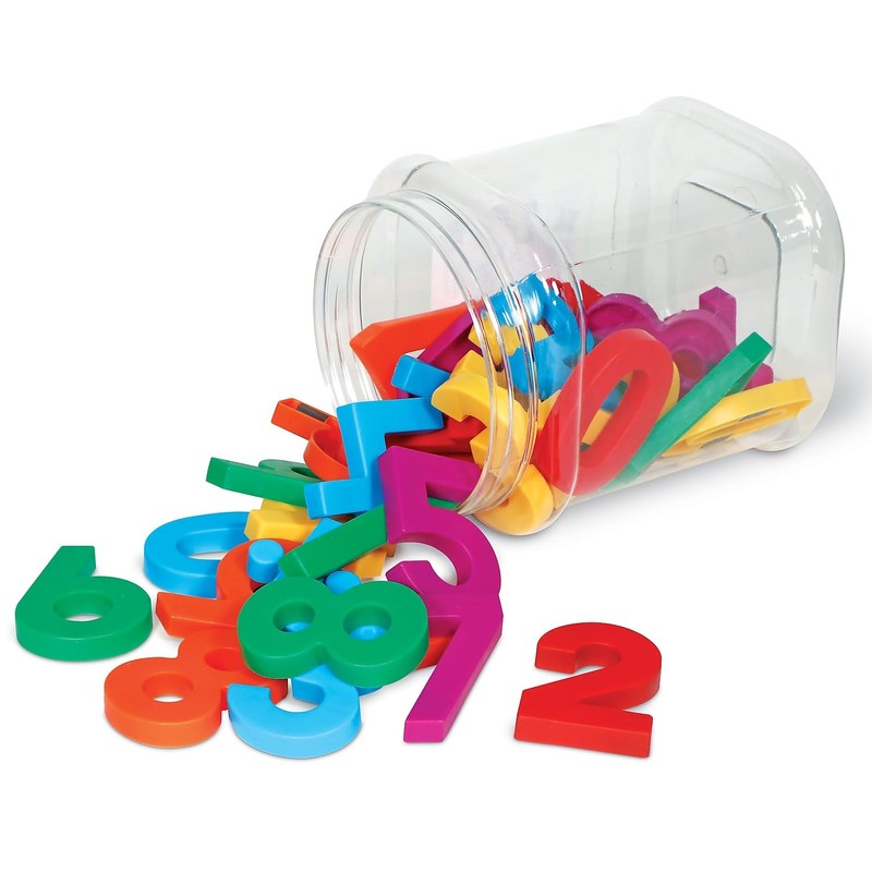 Learning Resources Jumbo Magnetic Numbers, Whiteboard Classroom Accessories, Number Recognition,