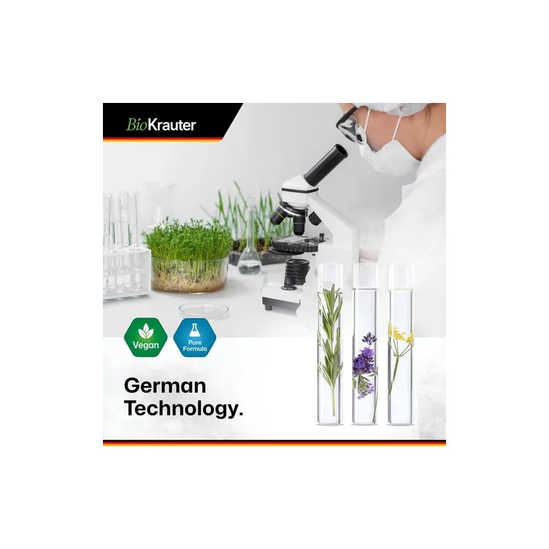 Cápsulas de Energía Bio Krauter Goat's Rue con 100 Unidades