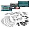 DURATECH 149-Piece Mechanics Tool Set, Include SAE/Metric Sockets, 90-Tooth Ratchet