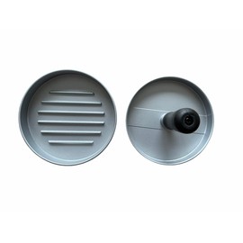 daniplus Hamburger Press Cast Aluminium Burger Press Diameter 11.9 cm Burger Patty Former