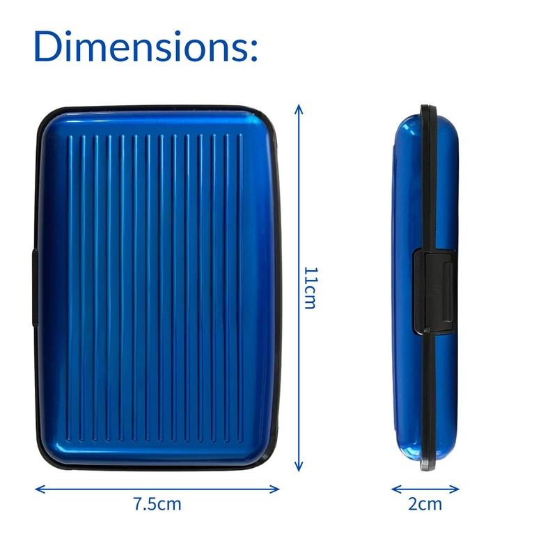 kanta RFID Blocking Credit Card Holder, Card Protector, Aluminium, Business