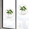 hismocal hismocal 2 Pack Hanging Planter Holder for Indoor Plants,