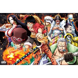 Ensky 1000 Piece Jigsaw Puzzle, One Piece Stampede The Movie: 19.7 x 29.5 inches (50 x 75 cm)