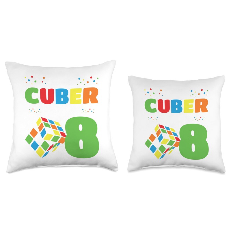 8 Years Old Puzzle Cube Speed Cubing Solving 8th Birthday