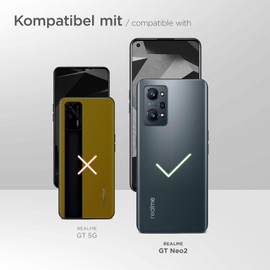 moex FlexProtect Screen Protector Compatible with Realme GT Neo 2 Screen Protector Only 0.2 mm Thin, HD Ultra Clear and Extra Scratch-Resistant - Pack of 3