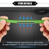 A ABSOPRO Car Door Edge Protection 32.8ft U-Shaped Rubber Trim