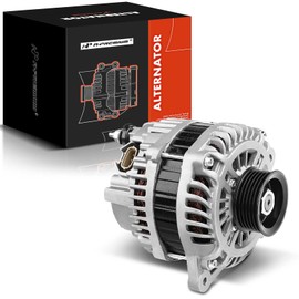 A-Premium Alternator Compatible with Infiniti G25 2011 2012 2.5L, M35 2006 2007 2008 V6 3.5L, 12V 150A CW 6-Groove Pulley, Replace# 23100-EG010