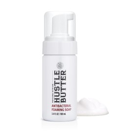 Hustle Butter Deluxe Hustle Bubbles Tattoo Aftercare - Antibacterial Foaming Tattoo Soap for New Tattoos and Piercings - TSA Approved - Vegan, Cruelty Free - 3.4 fl oz