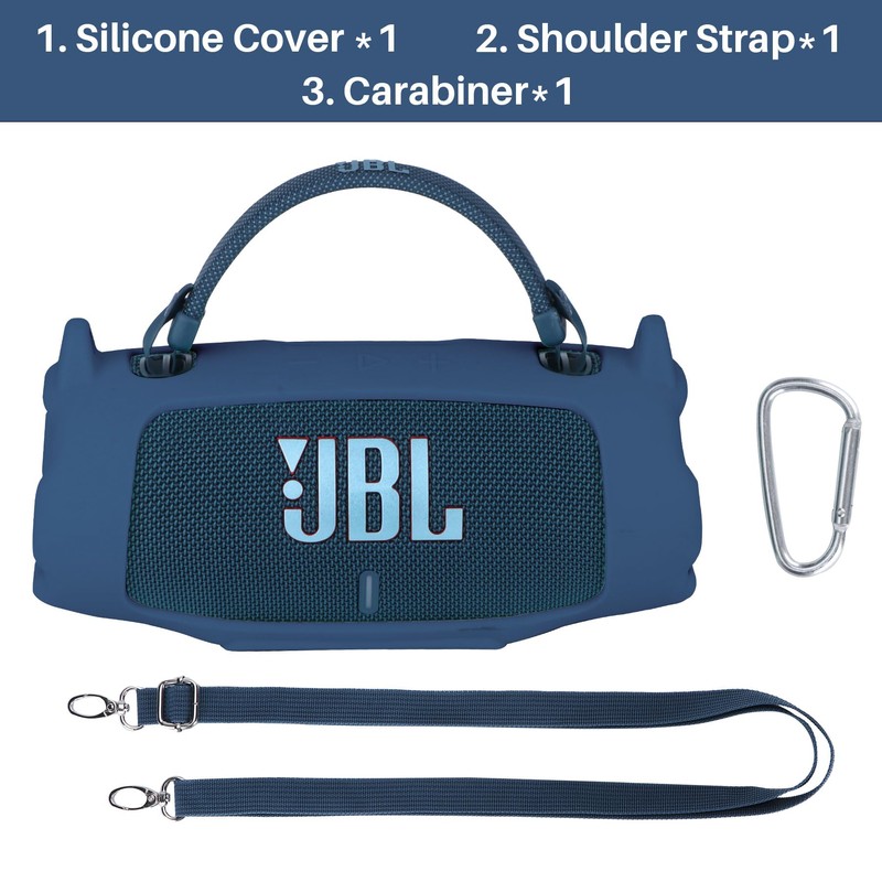 Lebakort Silicone Cover Compatible with JBL Charge 6 Portable Speaker