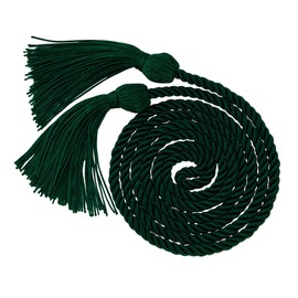 GraduationMall - Cordón de honor de graduación de 68 pulgadas, color verde bosque