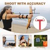 sourcing map Archery Bows Square T-Shape Ruler Tool Nocking Points