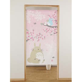 narumikk のれん トトロ 桜舞 サイズ:85×150cm 10-316