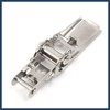 INFINAUTO 25mm Width Tie Down Strap Silver Tone Stainless Steel