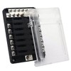 NUZAMAS 12 Volt Fuse Panel Block Boat Fuse Panel with