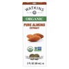 Watkins Organic Pure Almond Extract, Non-GMO, Kosher, 2 oz. Bottle,