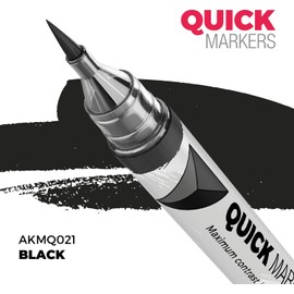 AK Interactive AKMQ103 Quick Marker Human 5 Color Set Model Water Based Markers