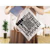 JTOUK Nana Gift Nana Typography Canvas Tote Bag Travel Bag