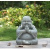 Hi-Line Gift Ltd. Smiling Buddha Praying Statue Tabletop Decoration Home