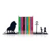 Lion & Lamp Post Decorative Bookends – Magical Themed Book