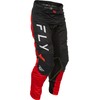 Fly Racing Kinetic Mesh Center Pants (Black/White/Red, US 34)