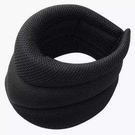 푹신한 사이즈조절 에어메쉬 목받침 고정 목보호대 Soft Adjustable Air Mesh Neck Support with Fixed Cervical Collar