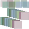 Yinder 16 Pack 800 Sheets Transparent Lined Sticky Waterproof Notes,