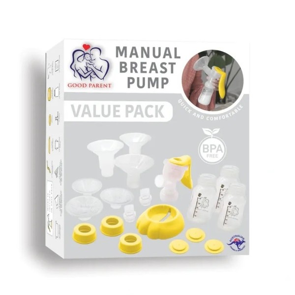 Snotty Good Parent Manual Breast Pump Value Pack