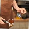 Ipetboom Espresso Tamper Threaded Metal Hand Press Tool for Coffee