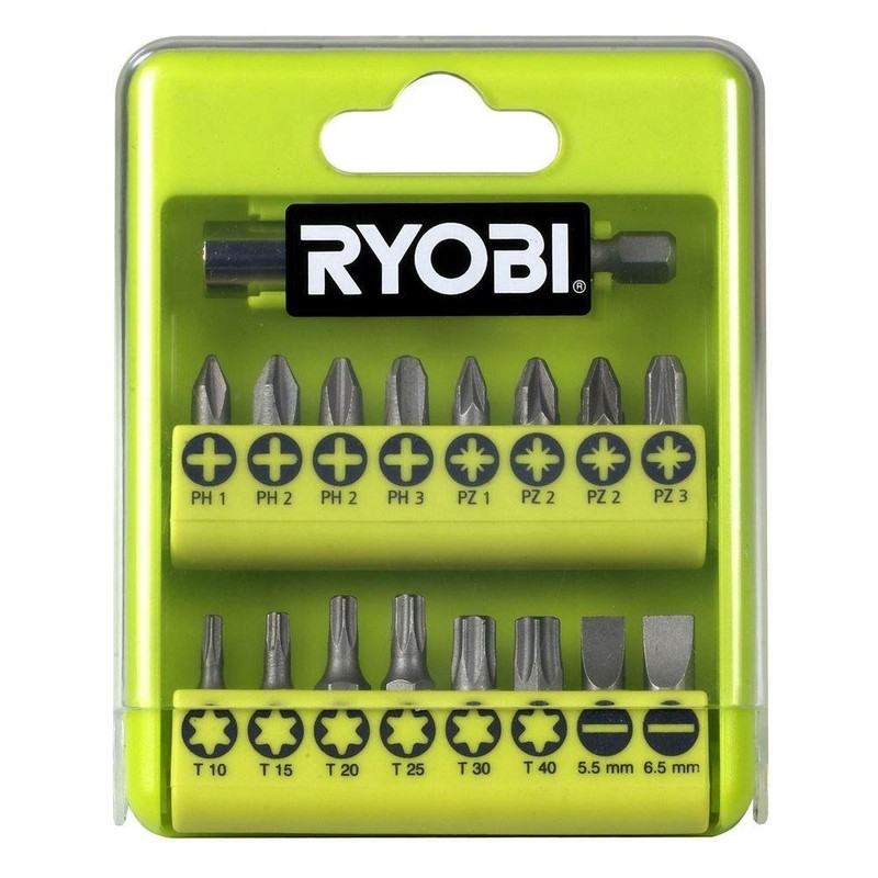 Ryobi RAK17SD Screwdriver Bit Set (17 Piece)