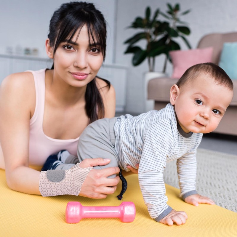 Offtrte 2 Pack Ultra Thin Wrist Support and Compression Wraps