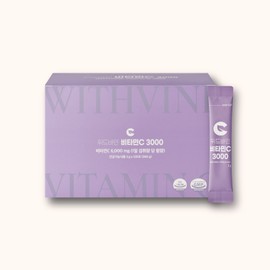 With Vine Vitamin C 3000mg 120 packets, 1 pack / 위드바인 비타민C 3000mg 120포, 1개