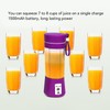 Portable Blender ABS 380ml Rechargeable Mini Juicer Cup Handheld Fruit