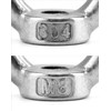 QWORK® 10 Pieces M8 Lifting Ring Nuts, 304 Stainless Steel,