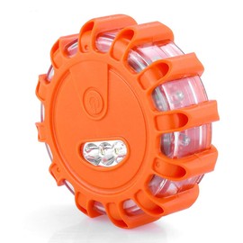 Garosa Luces de Emergencia LED Kit de Bengalas Led con Chaleco de Seguridad Borde de La Carretera Flashing Disc Beacon Reflectores de Señal para Barco de Camión