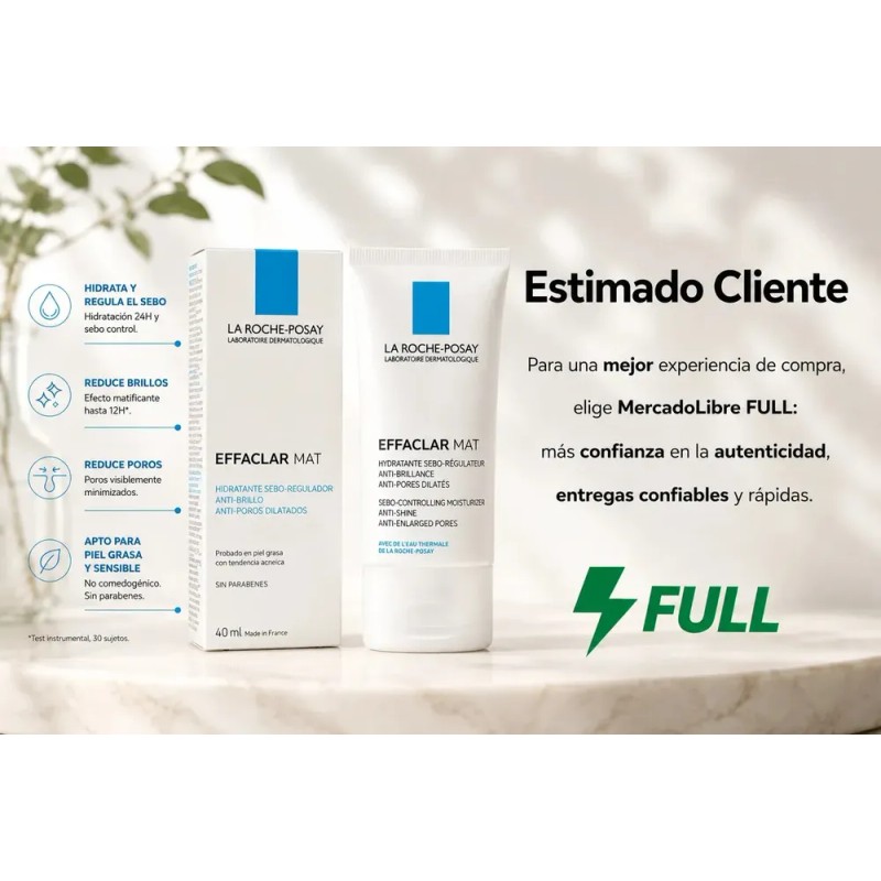 Effaclar Mat 40ml La Roche Posay