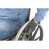 Globaleather Classic Fingerless Black Wheelchair Glove (Large) GSGBLN