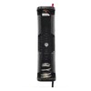 WAYLLSHINE 6PCS 1 x 1.5V AAA Battery Spring Clip Black