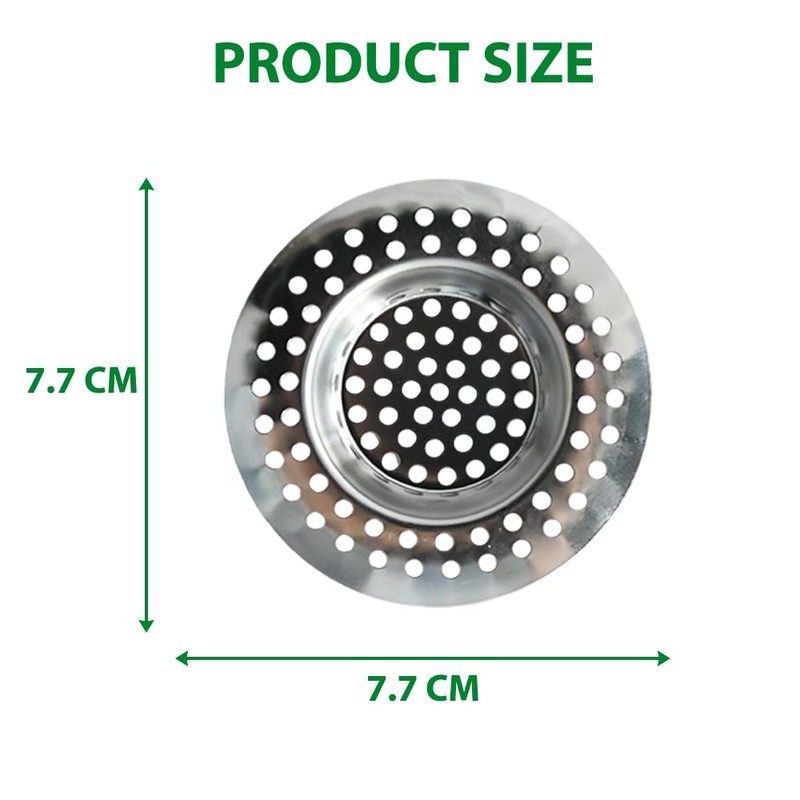 Armo Kitchen Sink Strainer, Stainless Steel Drain Filter, Food Catcher,