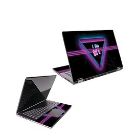 MightySkins Skin Compatible with Lenovo Flex 6 14" (2018) - I Heart 80s | Protective, Durable, and Unique Vinyl Decal wrap Cover | Easy to Apply, Remove, and Change Styles | Made in The USA