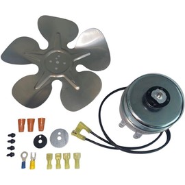 Edgewater Parts 13-13182 Evaporator Fan Motor with Fan Blade Compatible with Master-Bilt 230V 9W