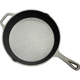 King Kooker 20-inch Oversized Seasoned Cast Iron Skillet Heavy Duty Pan Ideal for Gas Grill, Oven, Campfire Use