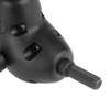 VOBOR Right Angled Drill Adapter, 3/8 Right Angle Adapter 90