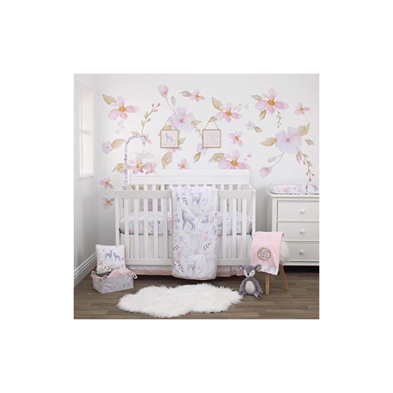 NoJo Arte de pared enmarcado de 2 piezas de ciervo