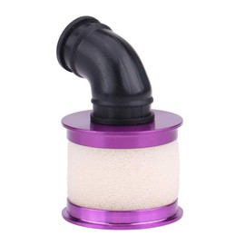 RC Air Filter, Durable Aluminium Alloy Remote Control Car Air Filter in 1:10 Scale RC Replacement Part Accessories for HSP 94122/188 1/10 RC Model Vehicle (Purple)