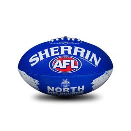 Sherrin AFL North Melbourne Song Football, Size 2