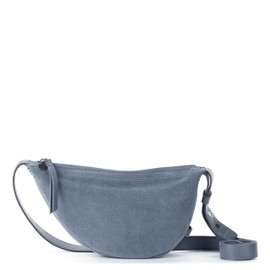 The Sak Tess Sling Purse - Small Woman's Crossbody Bag For Everyday & Travel - Handbag With Zipper Closure & Adjustable Strap, Maritime Suede, Medium, Tess Sling