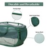 Sturdy Mesh Pop Up Laundry Hamper, Collapsible Laundry Baskets with