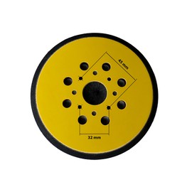 StarkeAGB Sanding Plate Diameter 150 mm for Velcro Fastening for Random Orbital Sander